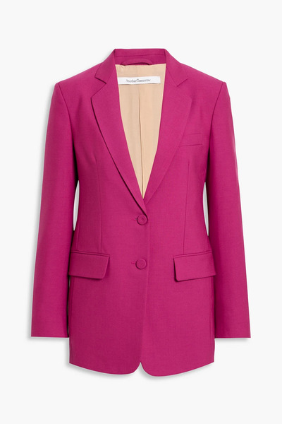  Another Tomorrow - Wool Blazer - Purple - It 44 