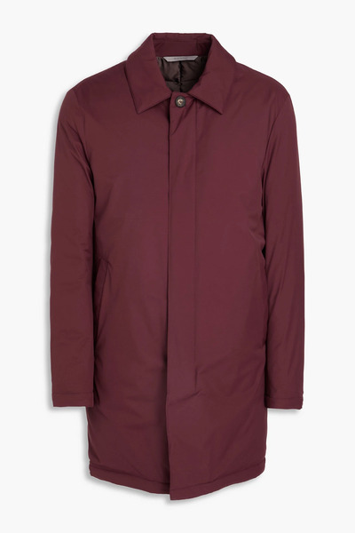  Canali - Shell Down Coat - Burgundy - It 56 