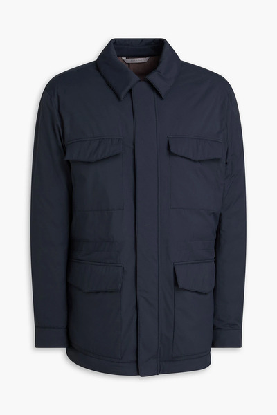  Canali - Shell Field Jacket - Blue - It 58 