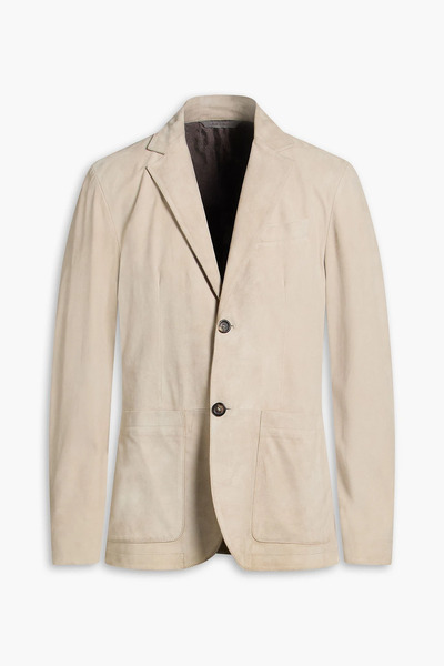  Canali - Suede Blazer - Gray - It 50 
