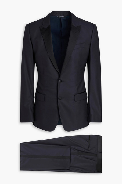  Dolce & Gabbana - Wool-blend Suit - Blue - It 44 