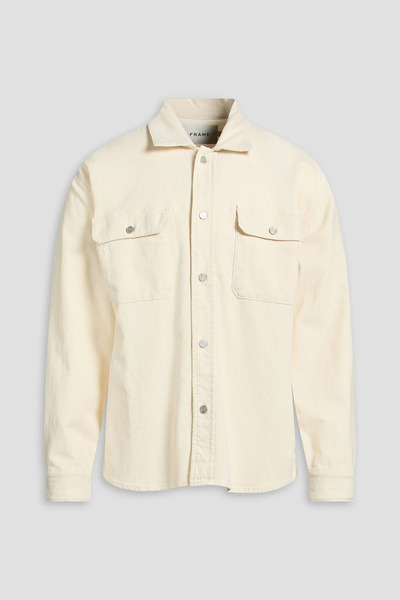  Frame - Cotton-blend Overshirt - White - S 