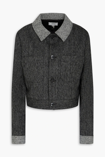 Frame - Wool-blend Tweed Jacket - Gray - Xs 