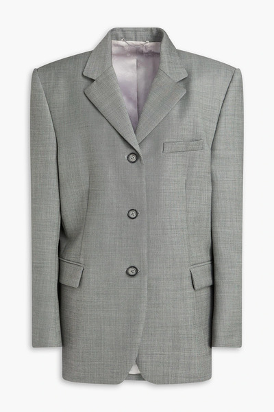  Magda Butrym - Wool-blend Blazer - Gray - Fr 36 