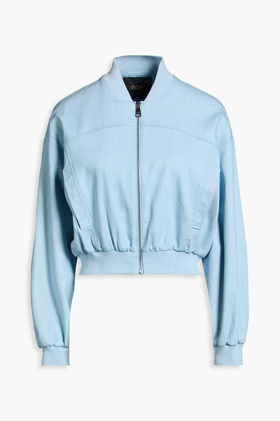  Maje - Faded Denim Bomber Jacket - Blue - Fr 40 