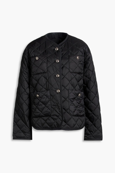  Maje - Quilted Shell Jacket - Black - Fr 40 