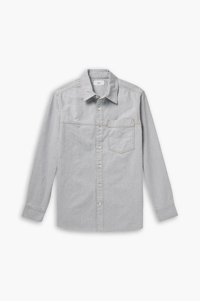  Mr P. - Canvas Overshirt - Blue - S 