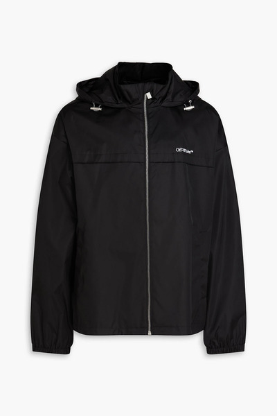  Off-white - Shell Hooded Jacket - Black - It 46 