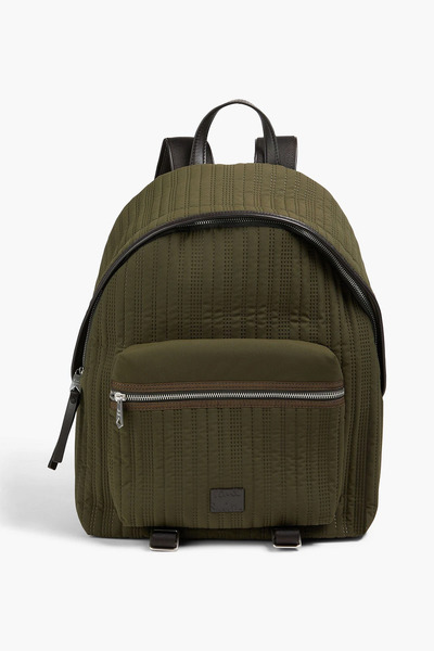  Paul Smith - Quilted Shell Backpack - Green - Onesize 