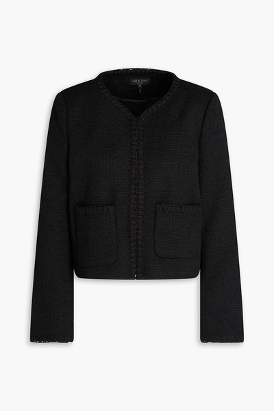  Rag & Bone - Cheyenne Tweed Jacket - Black - Us 8 