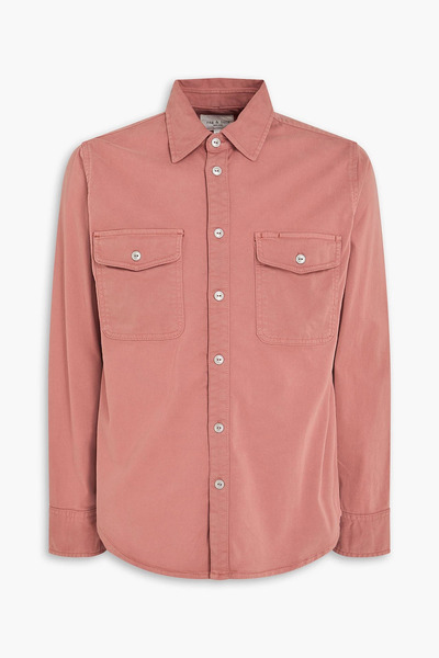  Rag & Bone - Cotton-blend Twill Overshirt - Pink - Xs 