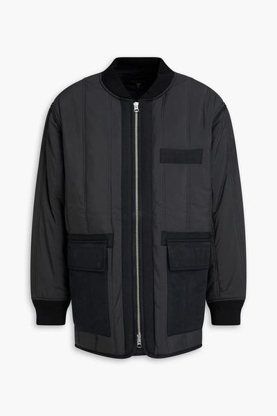  Rag & Bone - Delta Quilted Shell Jacket - Black - M 