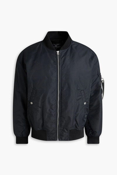  Rag & Bone - Manston Shell Bomber Jacket - Black - M 