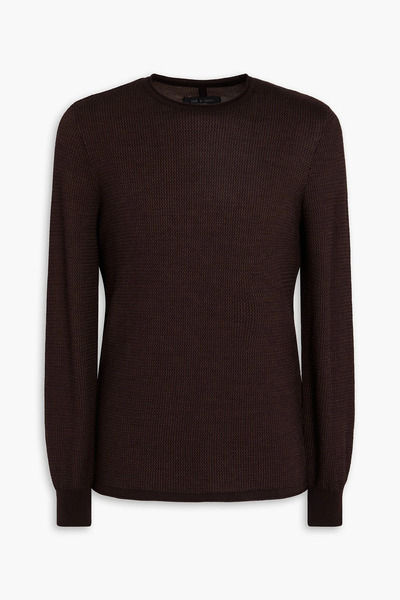  Rag & Bone - Wool And Lyocell-blend Sweater - Brown - M 