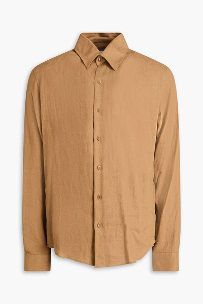  Sandro - Linen Shirt - Neutral - Xs 