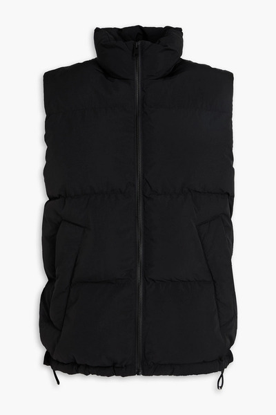  Sandro - Quilted Shell Vest - Black - Xs 