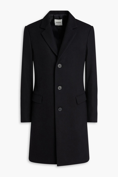  Sandro - Wool-blend Felt Coat - Black - S 
