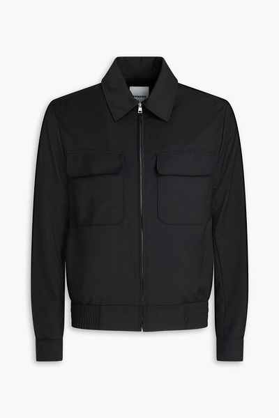  Sandro - Wool-blend Overshirt - Black - S 