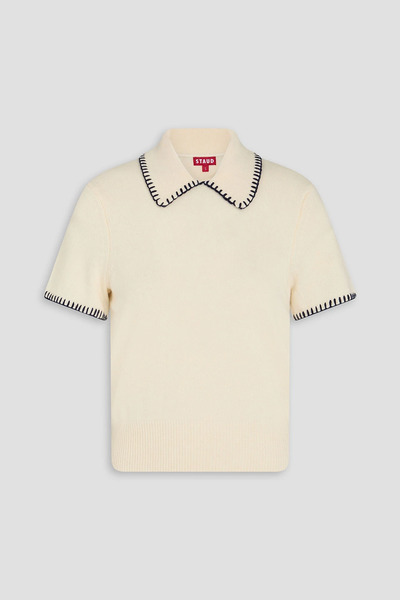  Staud - Windsor Wool-blend Top - White - S 
