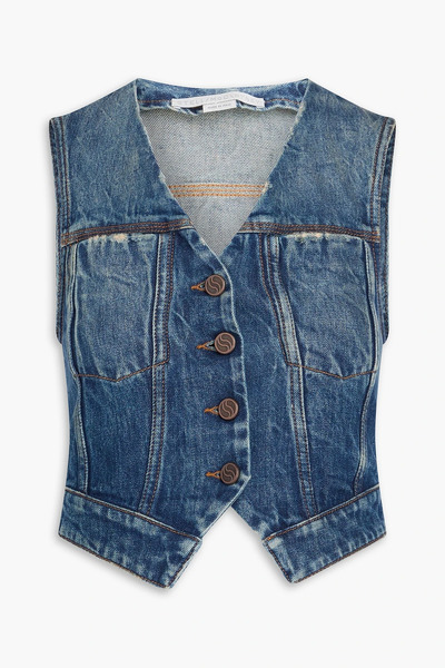  Stella Mccartney - Denim Vest - Blue - Xs 