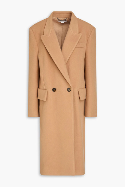  Stella Mccartney - Double-breasted Wool Coat - Brown - It 34 
