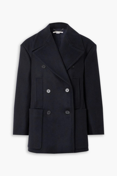  Stella Mccartney - Double-breasted Wool Jacket - Blue - It 34 