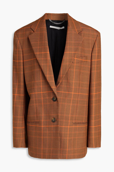  Stella Mccartney - Houndstooth Wool Blazer - Brown - It 40 