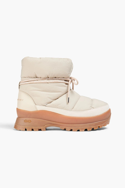  Stella Mccartney - Quilted Stretch-shell Snow Boots - Gray - Eu 35 