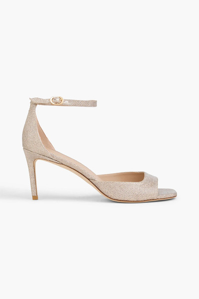  Stuart Weitzman - Lamé Sandals - Metallic - Us 8 
