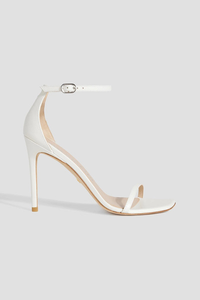  Stuart Weitzman - Leather Sandals - White - Us 11 