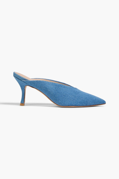  Stuart Weitzman - Lula Denim Mules - Blue - Us 7 
