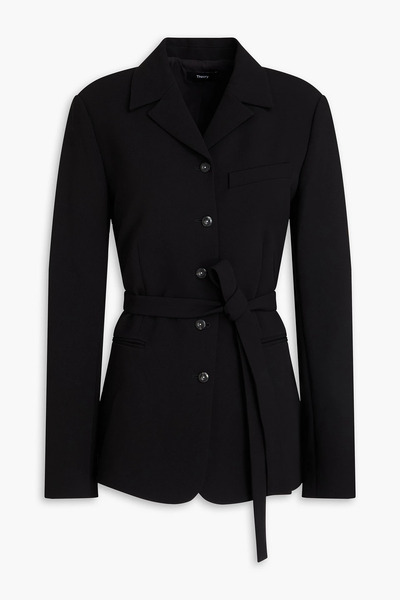  Theory - Crepe Jacket - Black - Us 6 