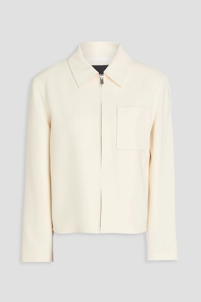  Theory - Crepe Jacket - White - L 