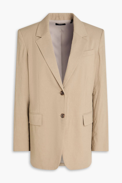  Theory - Linen-blend Blazer - Neutral - Us 00 