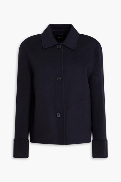  Theory - Wool And Cashmere-blend Jacket - Blue - S 
