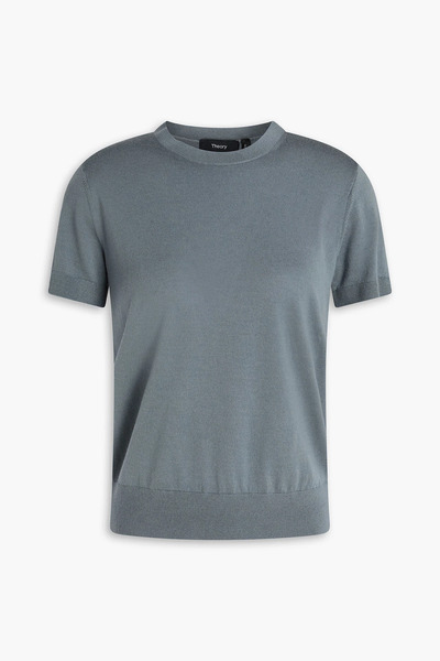  Theory - Wool Top - Gray - S 