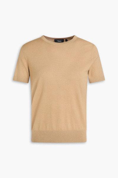  Theory - Wool Top - Neutral - M 