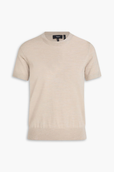  Theory - Wool Top - Neutral - Xl 