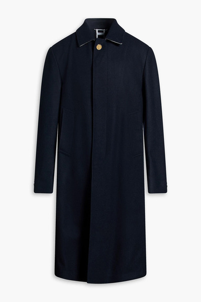  Thom Browne - Wool-felt Coat - Blue - 2 