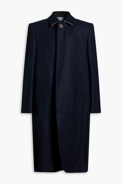  Thom Browne - Wool-felt Coat - Blue - 1 