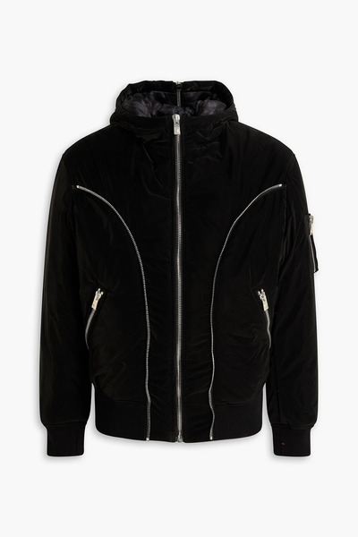  Versace - Hooded Shell Jacket - Black - It 48 