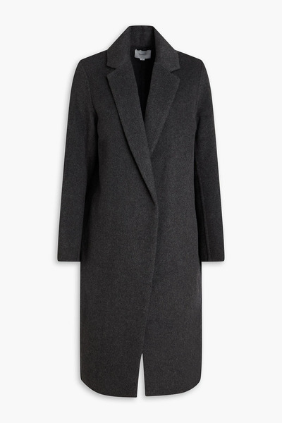  Vince. - Wool-blend Felt Coat - Gray - Xs 
