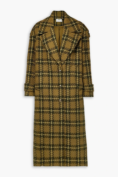  Zimmermann - Checked Wool-tweed Coat - Green - 2 