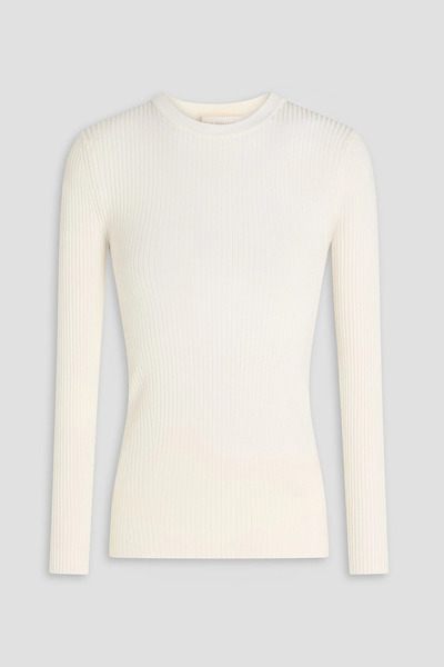  Zimmermann - Ribbed-knit Top - White - 1 
